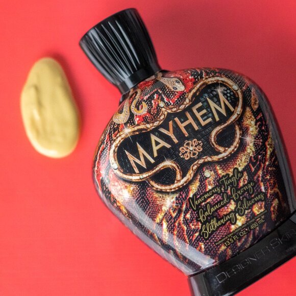 Designer Skin Mayhem Tingle Bronzer Tanning Lotion 13.5 Oz - Picture 2 of 2